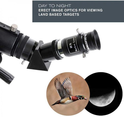 CELESTRON TELESCOPIO PORTATILE DA VIAGGIO 70 DX CON ADATTATORE PER SMARTPHONE