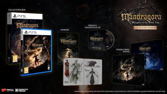 Mandragora: Whispers of the Witch Tree Collector´s Edition Ps5 Ita Nuovo