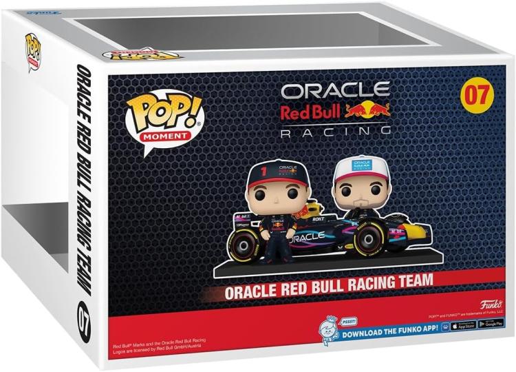 Funko Pop ! Moment Racing - (07) Oracle Red Bull Racing Team - Vinyl Figure 9Cm