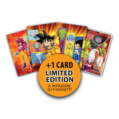 Panini Dragon Ball DAIMA Ecoblister 3 Bustine + 3 Card Limited TCG