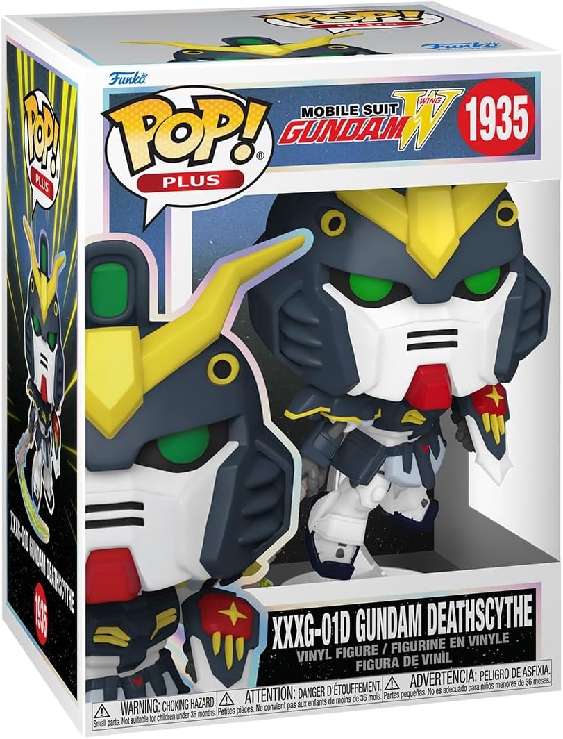 Funko Pop ! Plus - Mobile Suit Gundam Wing (1935) XXXG-01D Deathscythe Vinyl Figure 9cm