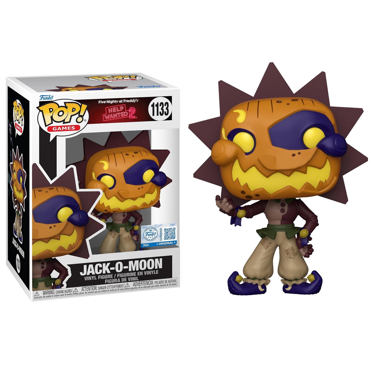 Funko Pop ! Games Fnaf Help Wanted 2 - (1133) Jack-O-Moon (Exclusive)