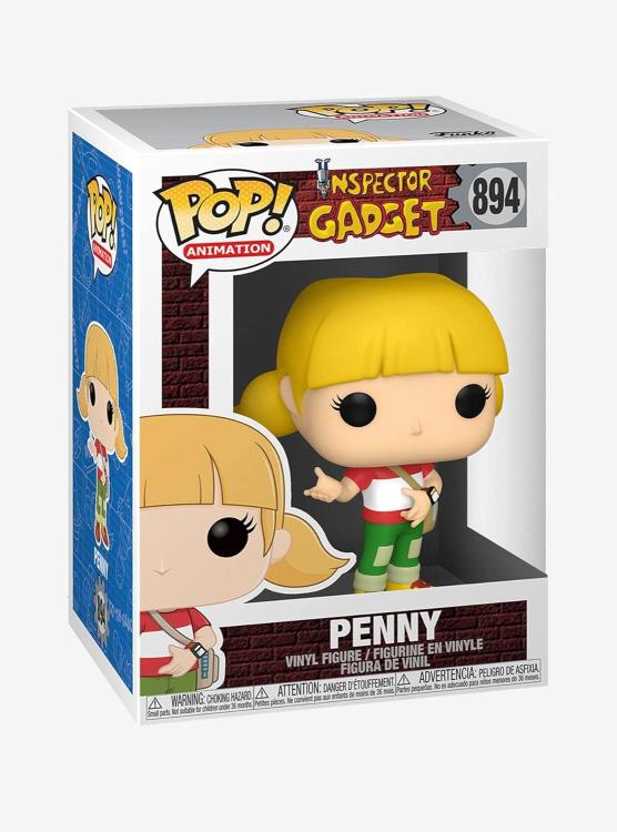 Funko Pop ! Animation Inspector Gadget - (894) Penny Statuetta Vinyl Figure 9Cm