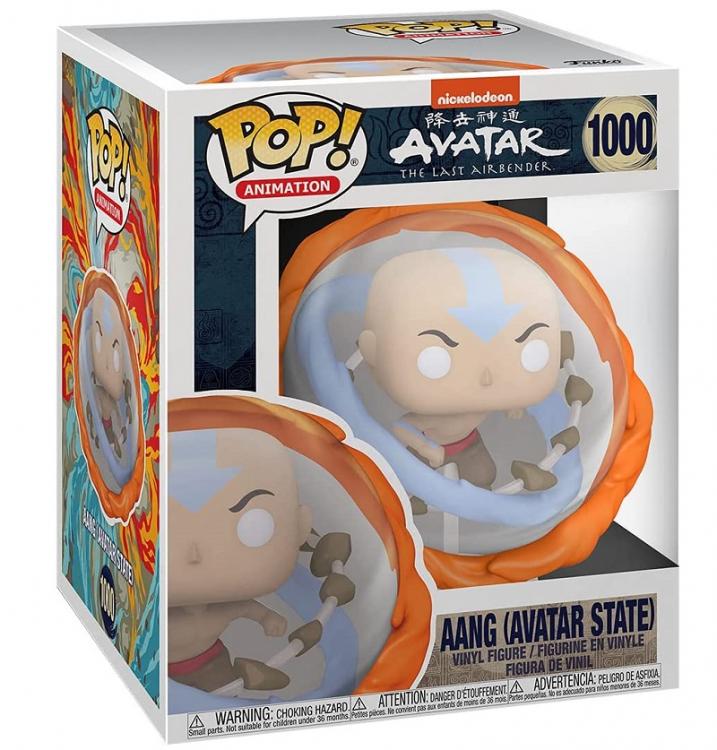 Funko Pop Avatar The Last Airbender 1000 - Aang (Avatar State) Vinyl Figure 15Cm