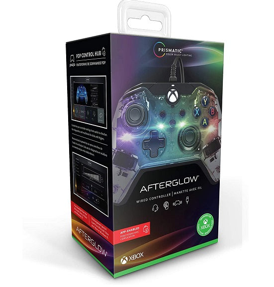 CONTROLLER PDP XBOX SERIES X / XBOX ONE UFFICIALE PAD WIRED JOYPAD AFTERGLOW LED