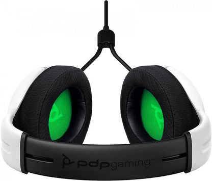CUFFIE PDP STEREO UFFICIALE CONTROLLER XBOX SERIE X/ONE WIRED LVL40 BIANCO