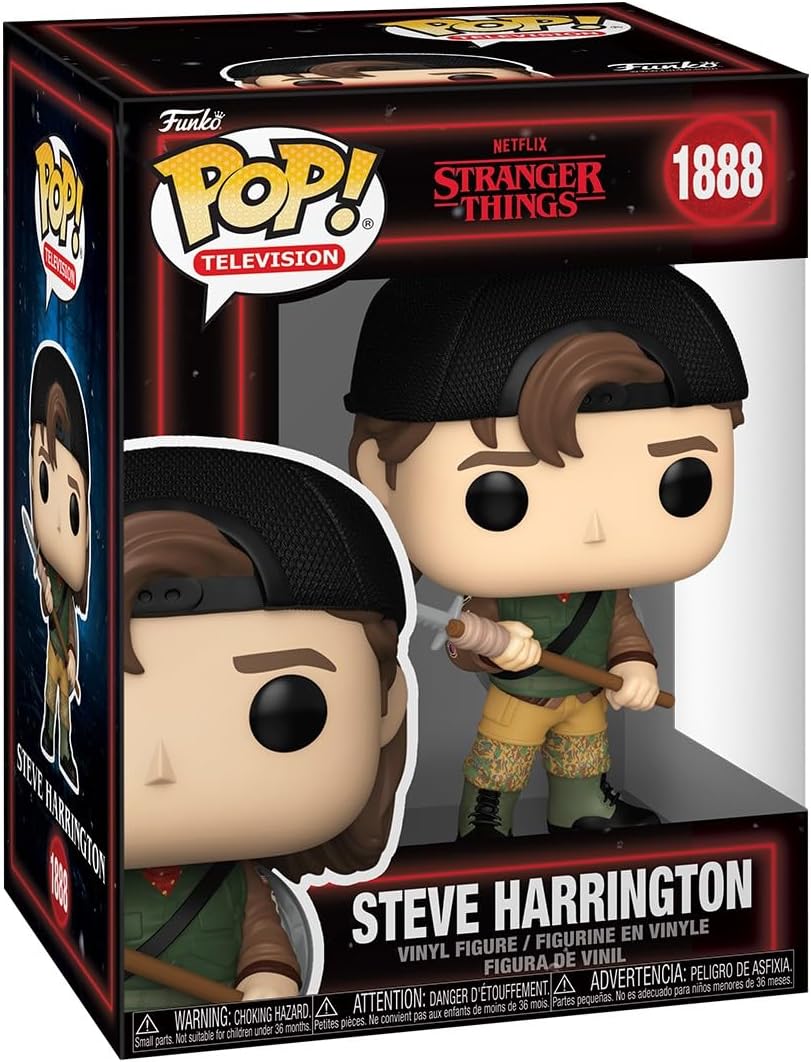 Funko Pop! Television Stranger Things S5 - (1888) Steve Harrington Vinyl Figure 9cm