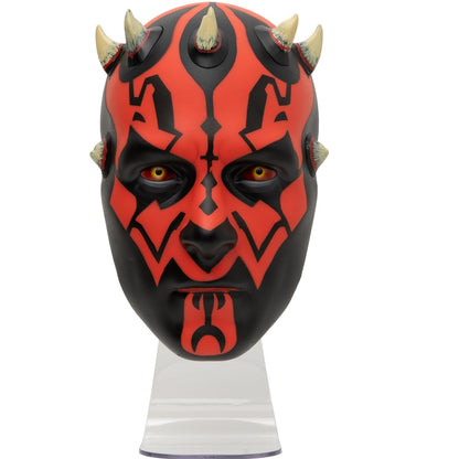 Paladone - Star Wars Darth Maul Light – Lampada da viso a LED, montaggio a parete o da scrivania, luce USB o alimentata a batteria, per camera da letto, set di giochi e collezionisti