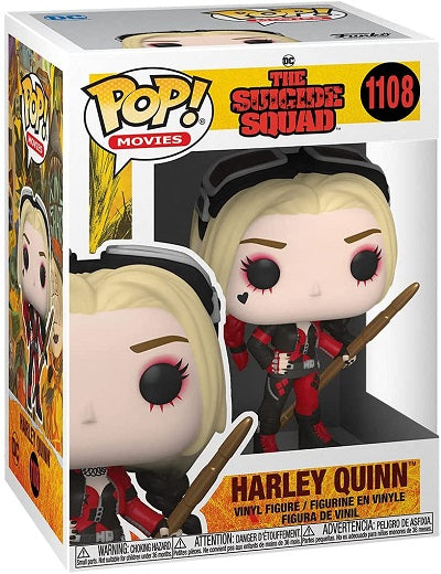 Funko Pop Harley Quinn 1108 Suicide Squad 2021 Bodysuit Dc Comics Figure Vinyl