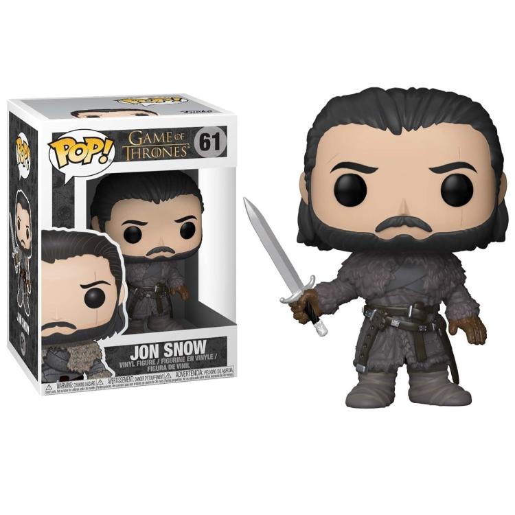 Funko Pop! Game Of Thrones -(61) John Snow Beyond The Wall Figure Trono Di Spade