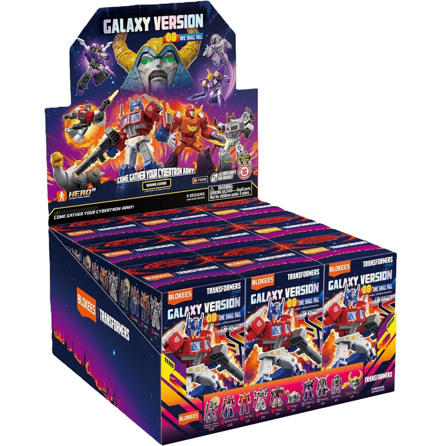 Blokees - Transformers - Model Kit - Galaxy Version 08 - One Shall Fall (Box Intero) - Action Figure 71108
