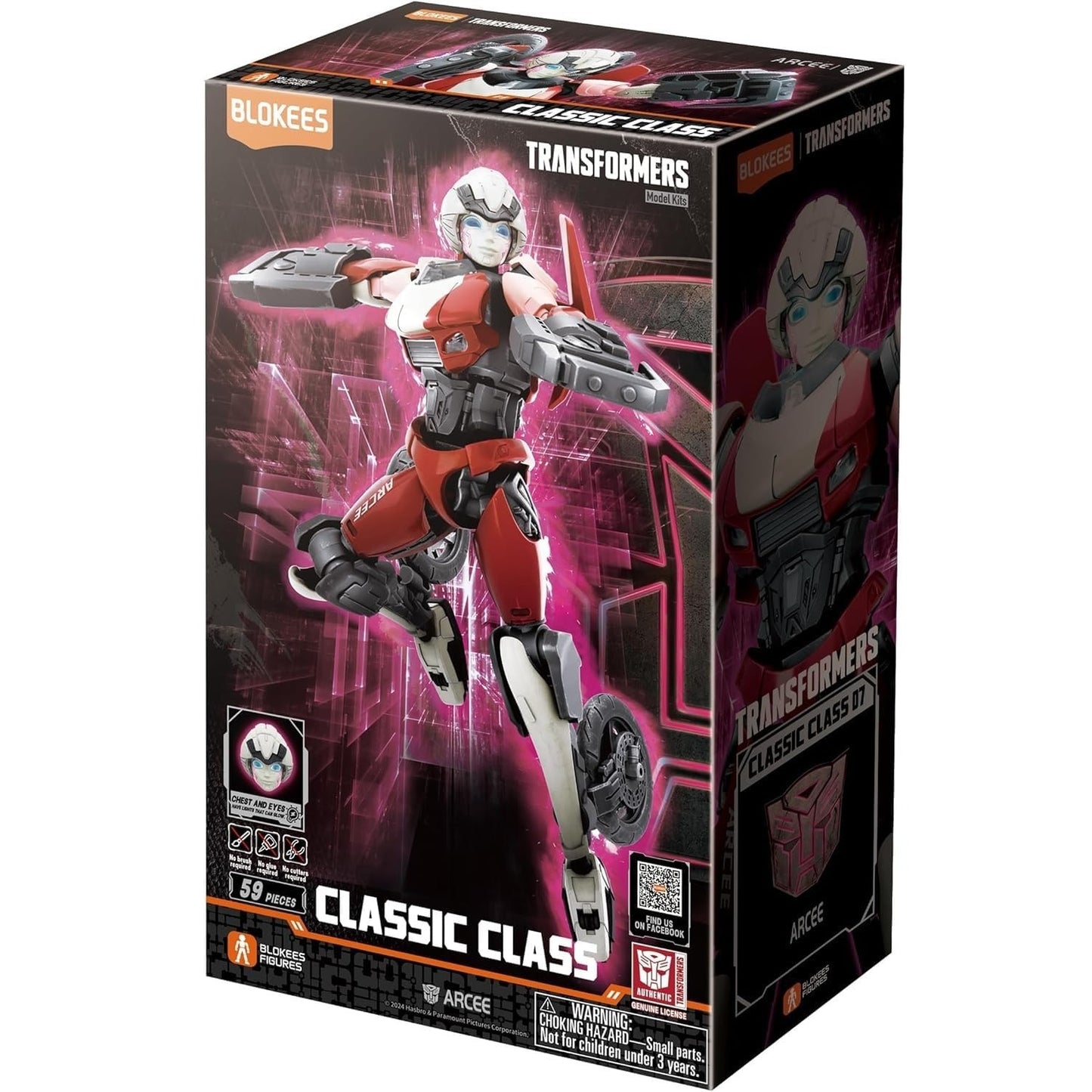 Blokees Transformers Model Kit Classic Class 07 (Arce) Action Figure 71152