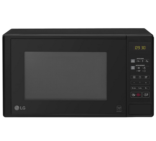 Lg Forno A Microonde I-Wave 20Lt Nero 700W Apertura Laterale Display Led +Piatto