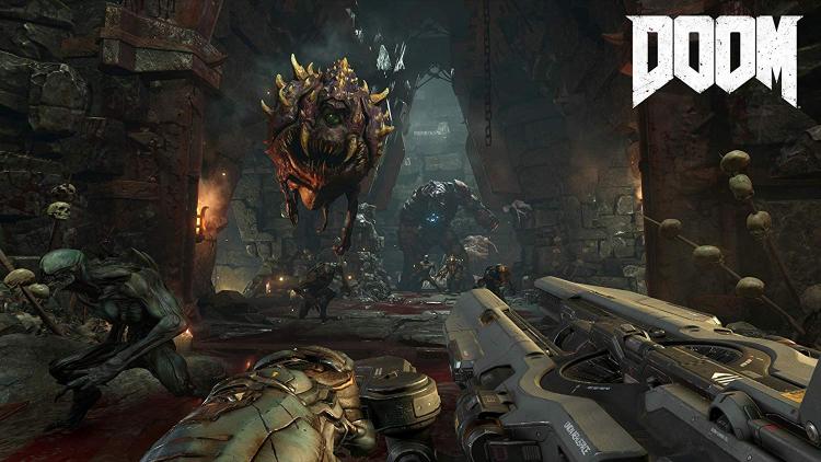 Doom Slayers Collection Ps4 Gioco Play Station Raccolta Completa Doom 1 / 2 / 3
