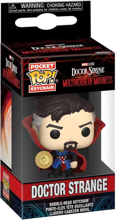 Funko Pop ! Keychain Pocket Marvel Doctor Strange (Doctor Strange) Portachiavi