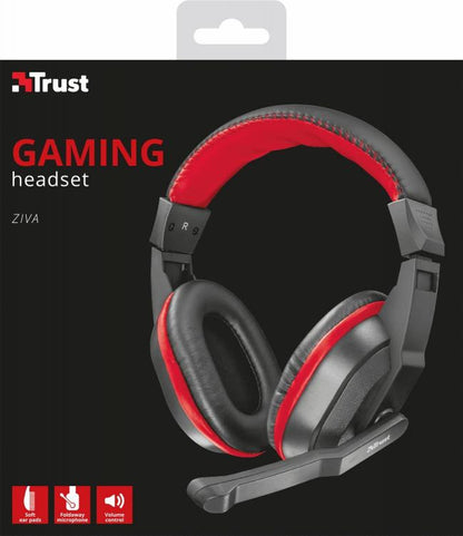 Trust Ziva Cuffie Gaming Per Ps4 Xbox One Pc Switch Micfofono Cuffia Gioco Nuova