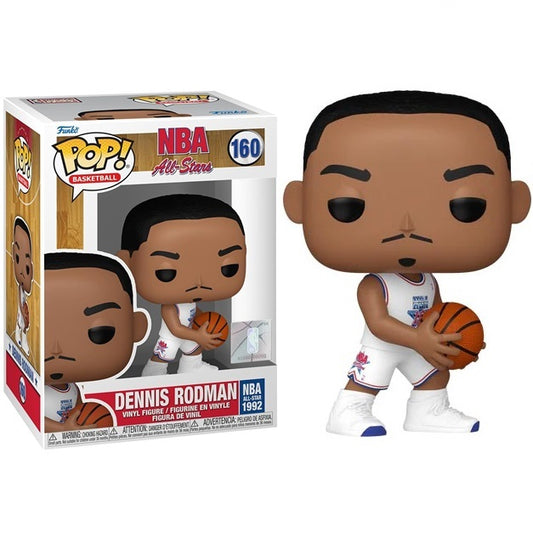 Funko Pop ! Basketball Nba All Stars - (160) Dennis Rodman (1992) Figure 9Cm