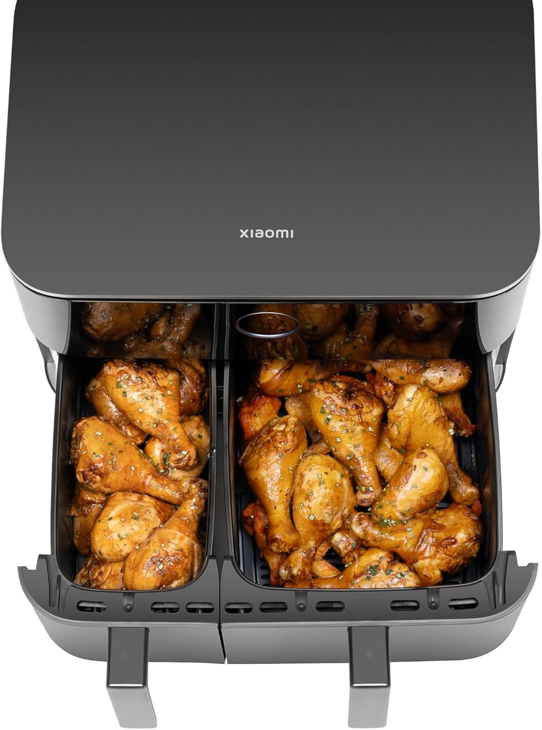 Xiaomi Dual Zone Air Fryer Friggitrice ad Aria 2 Scomparti 10l Nero 2700w