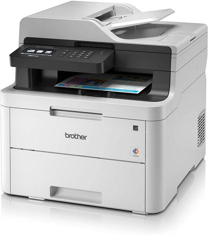 BROTHER STAMPANTE MULTIFUNZIONE LED COLORI TOUCH FAX LAN USB MFC-L3730CDN