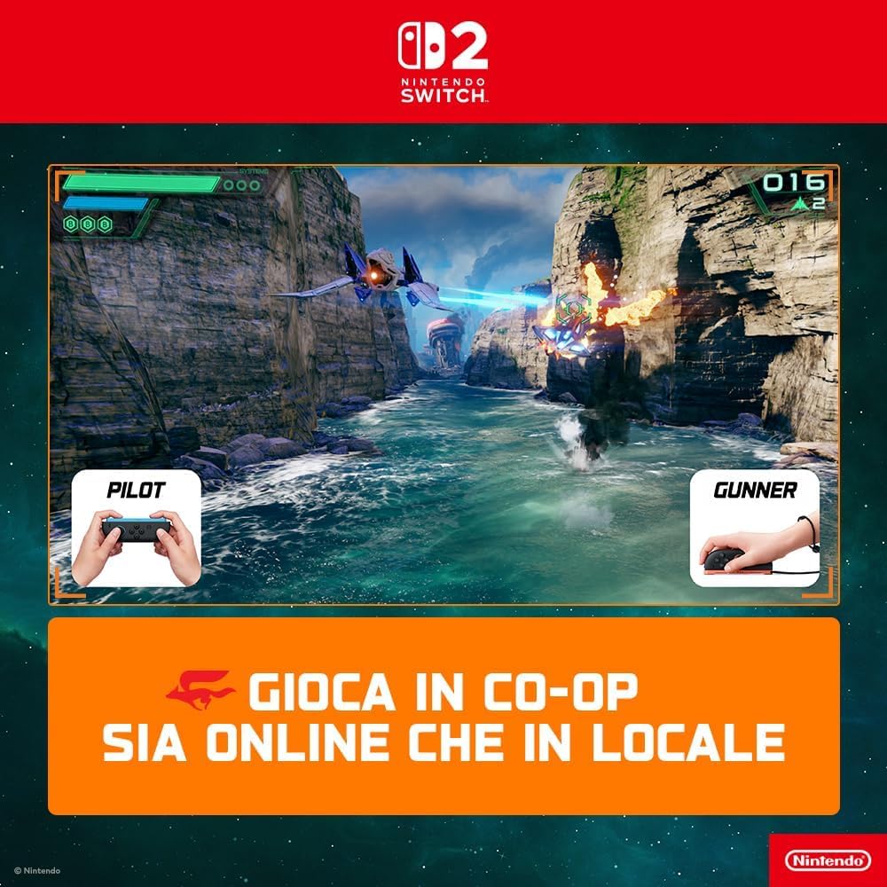 Star Fox Nintendo Switch 2 Gioco Italiano Starfox NSW 2 Multiligua