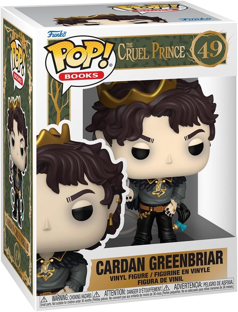 Funko Pop! Books: The Cruel Prince (49) Cardan Greenbriar - Vinyl Figure 9cm