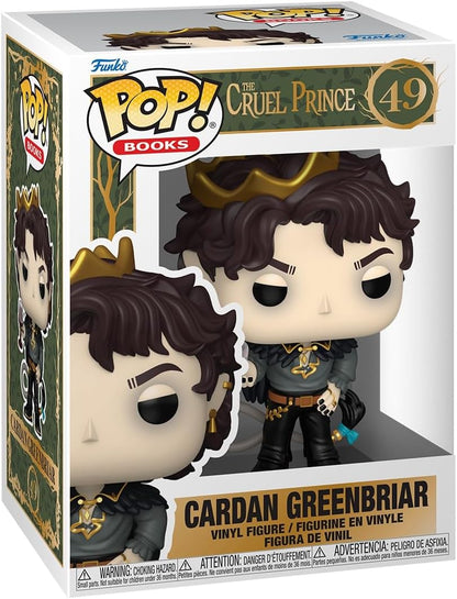 Funko Pop! Books: The Cruel Prince (49) Cardan Greenbriar - Vinyl Figure 9cm