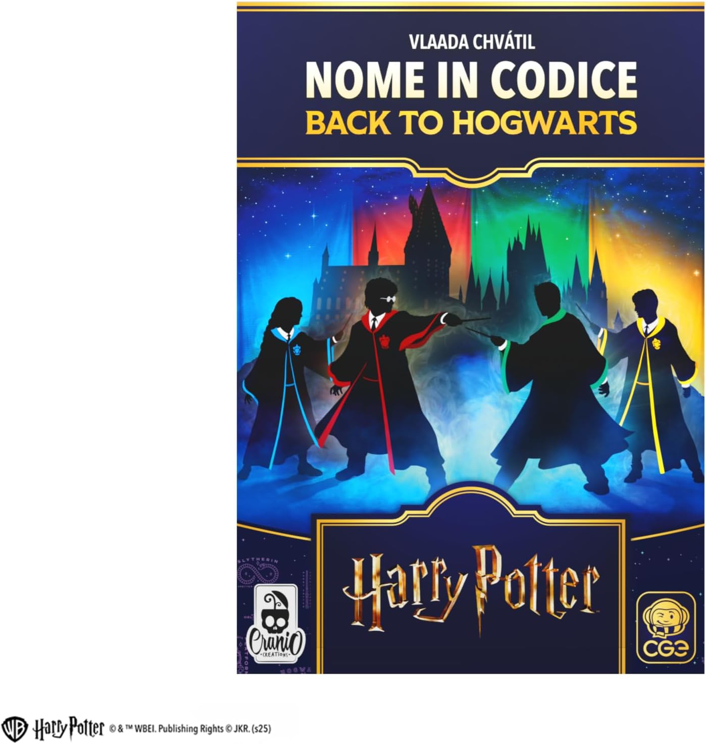 Cranio Creations Gioco da Tavolo Nome in Codice Back to Hogwarts Harry Potter