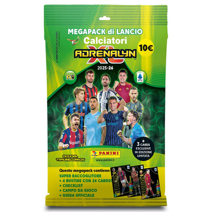 Panini Calciatori Adrenalyn XL Serie A 2025-2026 Starter Set Raccoglitore + 4 Buste