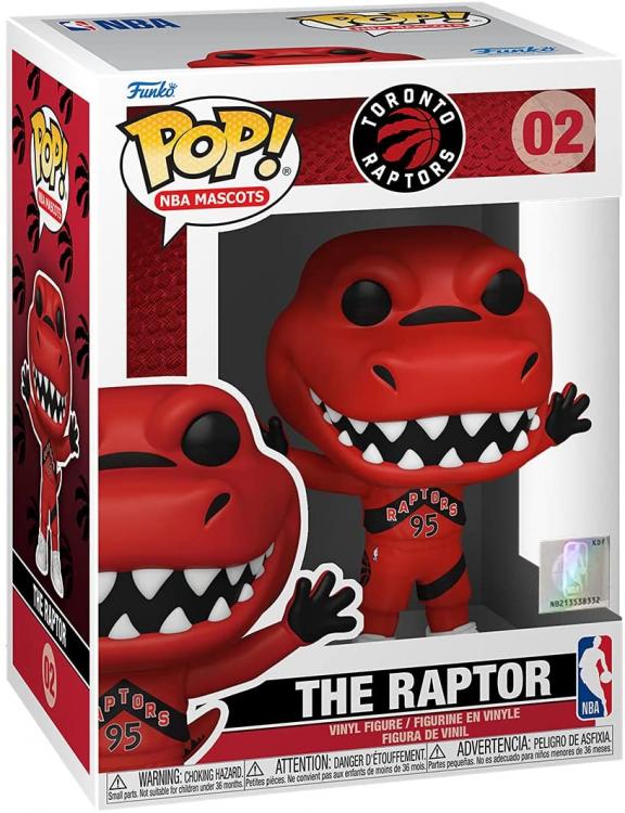 Funko Pop ! Nba Mascots (02) Toronto Raptors Figure The Raptor Vinyl 9Cm Basket