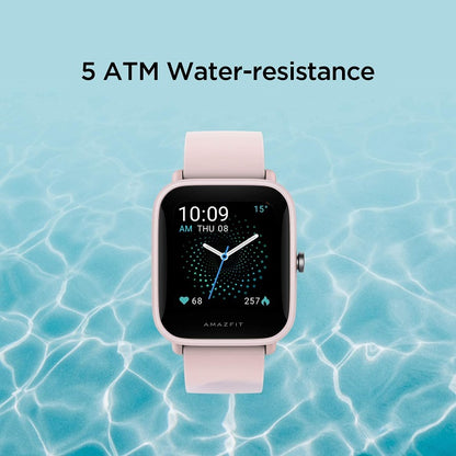 AMAZFIT BIP U SMARTWATCH OROLOGIO FITNESS TOUCH AMOLED IMPERMEABILE SPORT/ROSA