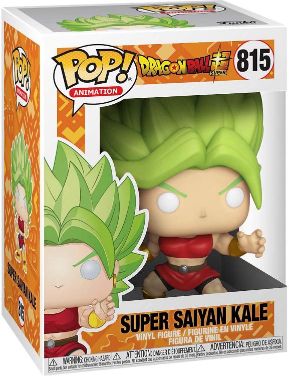 Funko Pop Dragon Ball Super 815 Super Saiyan Kale Vinyl Action Figure Collezione