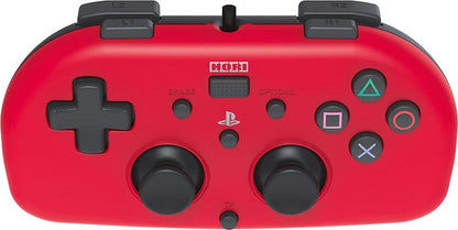 Joypad Hori Minipad Ps4 Wired Con Filo Rosso Controller Ufficiale Playstation 4