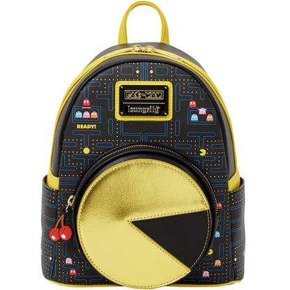 Loungefly Funko PAC-MAN Glow – Mini Zaino Ufficiale PAC-MAN Backpack
