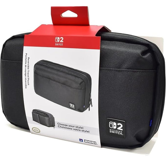 Hori Switch 2 / Switch Borsa Reversibile Travel Pouch Nera