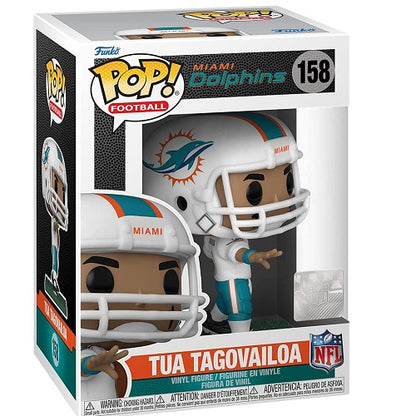Funko Pop Nfl Dolphins 158 Tua Tagovailoa Football Vinyl Statua Actione Figure