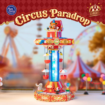 Pantasy 86003 Retro Collection Giostra Paracadute del Circo Set Costruzioni 1680pcs