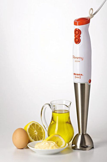 ARIETE FRULLATORE AD IMMERSIONE LAMA IN ACCIAIO 200W COCKTAIL FRULLATI PIMMY