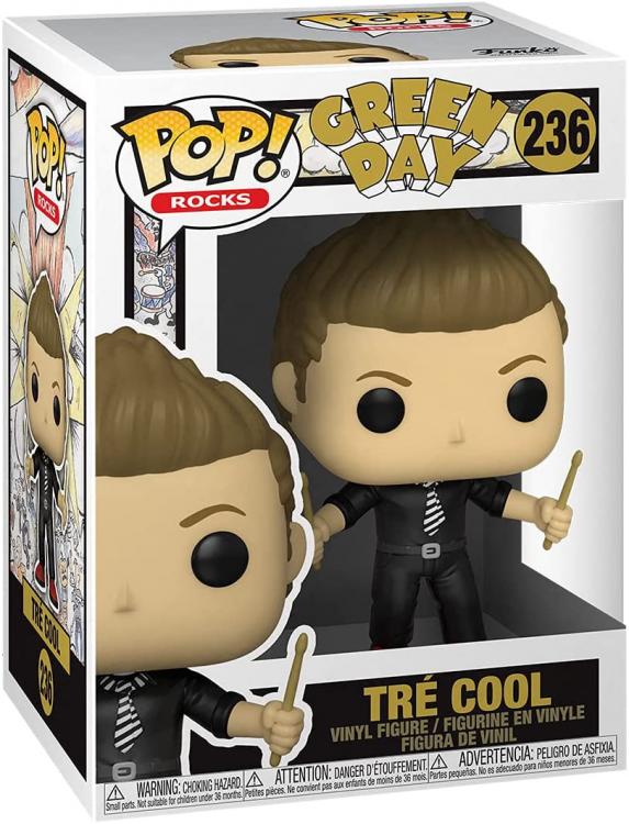 Funko Pop ! Rocks - Green Days Band Tre Cool (236) Vinyl Figure Group