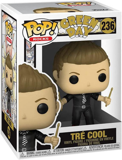 Funko Pop ! Rocks - Green Days Band Tre Cool (236) Vinyl Figure Group