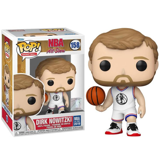 Funko Pop ! Basketball Nba All Stars - (158) Dirk Nowitzki (2019) Figure Mavs