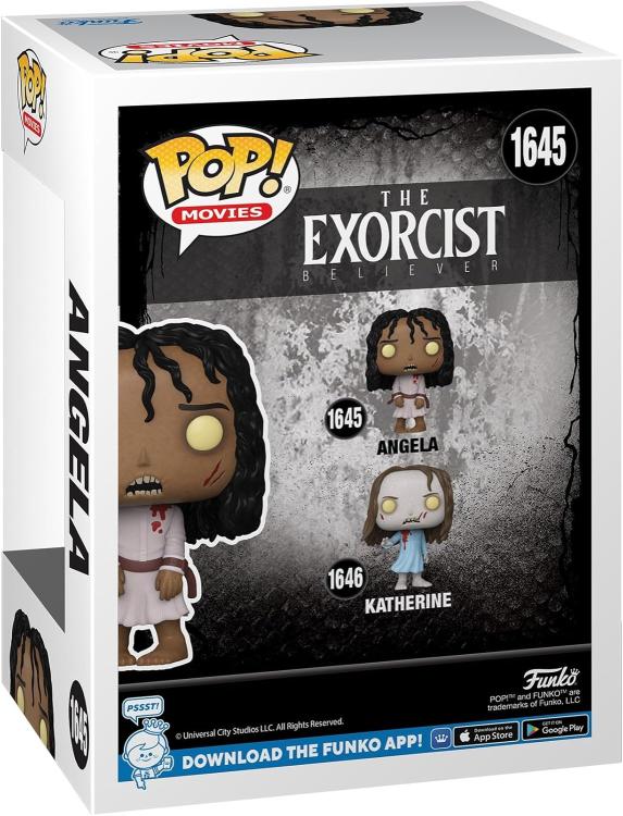 Funko Pop ! Movies The Exorcist Believer - (1645) Angela (Possessed) Figure 9Cm