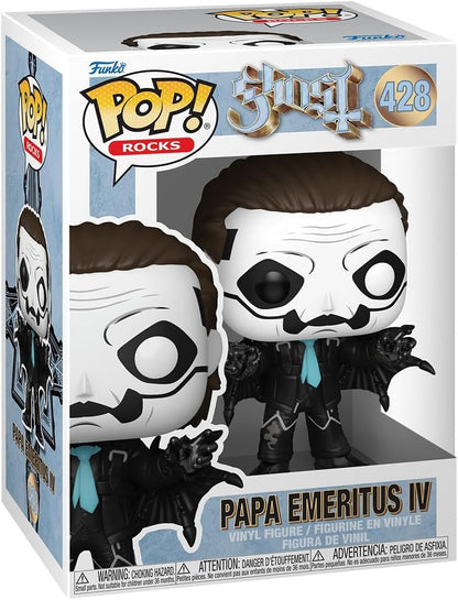 Funko Pop ! Rocks Ghost - (428) Papa Emeritus IV Band Papa Bat 9cm