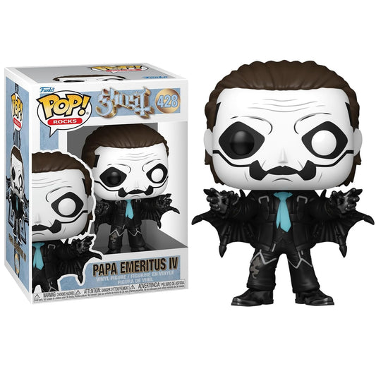 Funko Pop ! Rocks Ghost - (428) Papa Emeritus IV Band Papa Bat 9cm