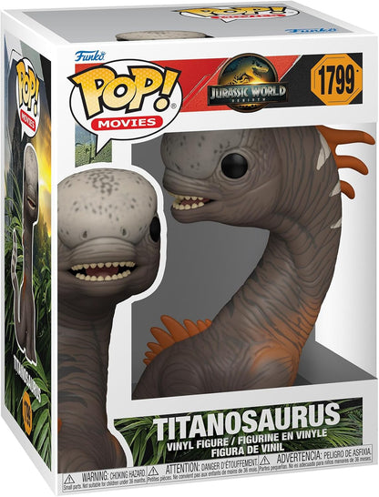 Funko Pop ! Movies Jurassic World Rebirth Titanosaurus - (1799) Vinyl Figure 9cm