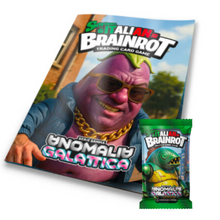 Skifidol Italian Brainrot Album Trading Card Game Galattica + 1 Busta (7 Carte)
