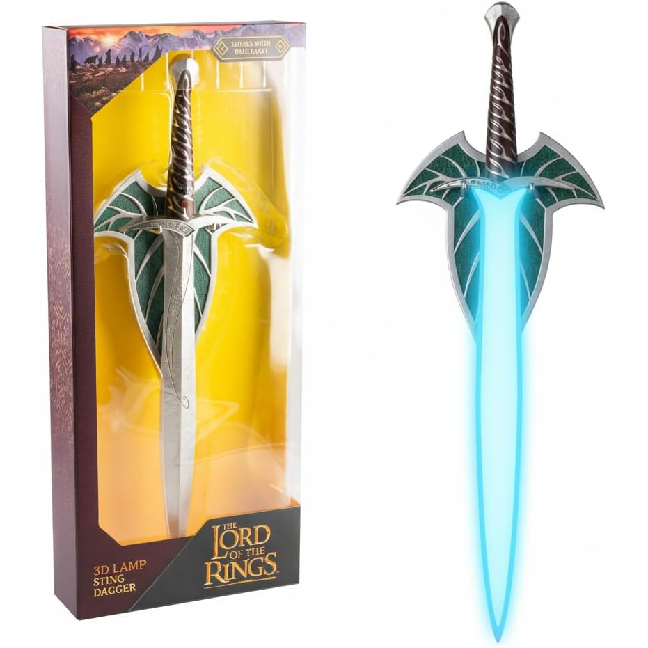 Lampada Il Signore Degli Anelli - Spada Pungolo Lampada Da Parete Lord Of The Ring