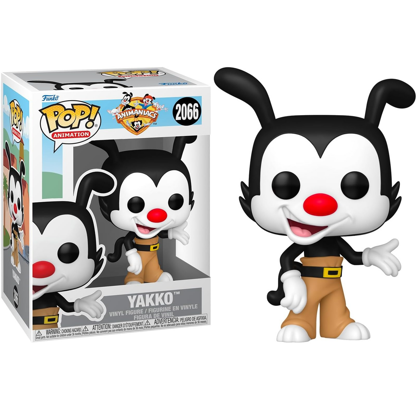 Funko Pop! Animation Animaniacs (2066) Yakko - Vinyl Figure 9cm