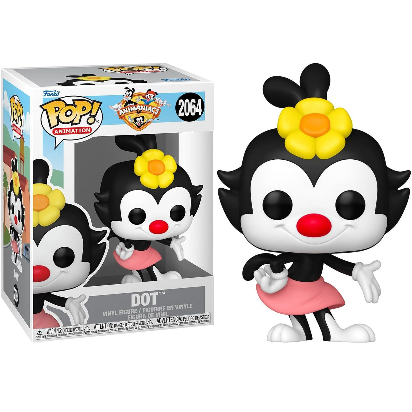 Funko Pop! Animation Animaniacs (2064) Dot - Vinyl Figure 9cm