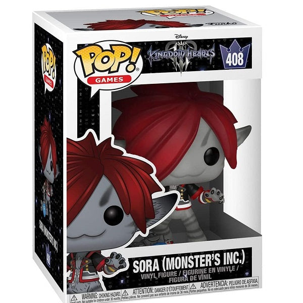 Funko Pop Kingdom Hearts 485 Sora (Monsters, Inc.) Vinyl  Figure Sony Plastation