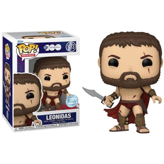 Funko Pop ! Movies Warner Bros 300 - (1473) Leonidas Bloody Figure Special 9Cm